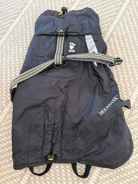 Hurtta Black  Expedition Parka with Reflective Trim